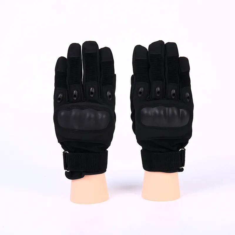 Tactische handschoenen met harde palm en volledige vingers