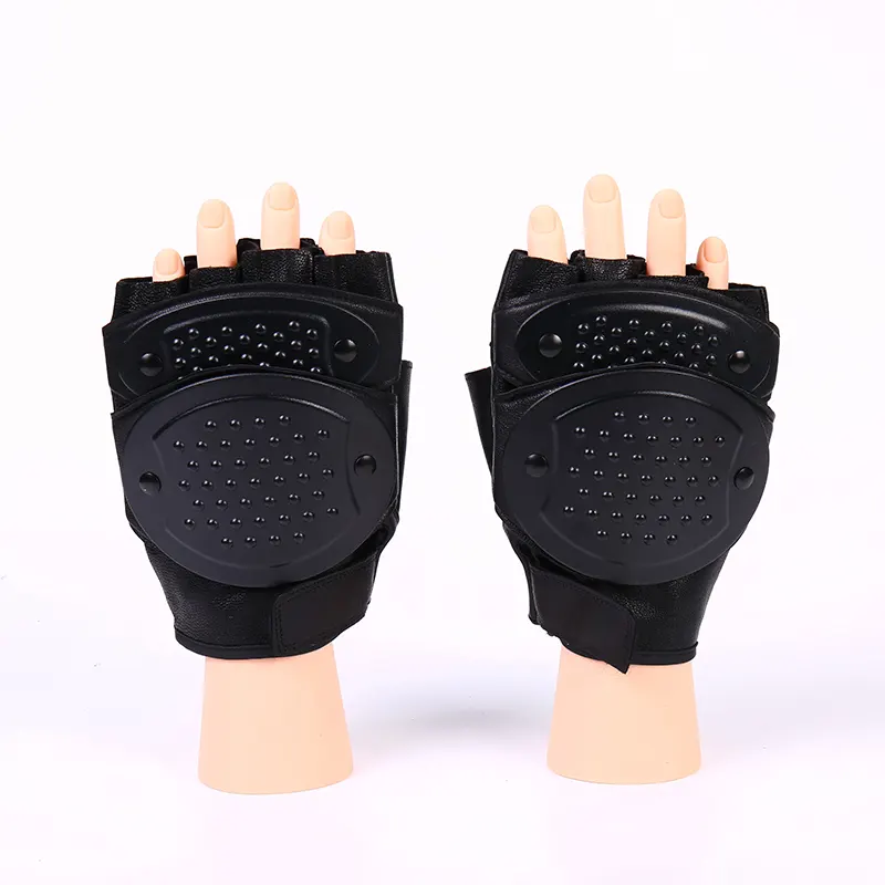 Halfvinger antislip beschermende handschoenen